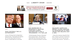 Desktop Screenshot of libertycrier.com